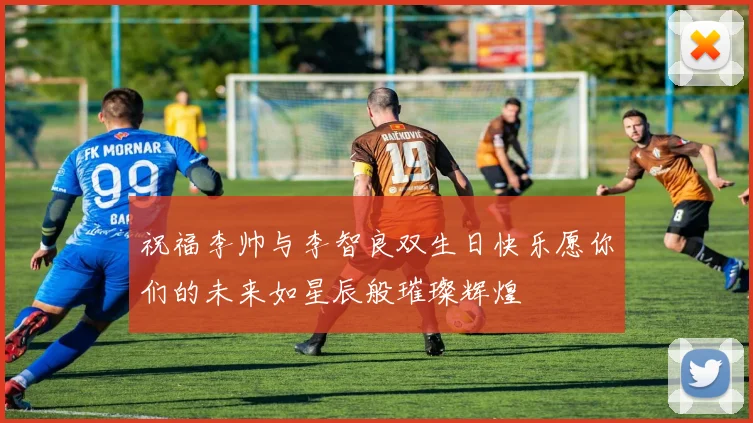 祝福李帅与李智良双生日快乐愿你们的未来如星辰般璀璨辉煌
